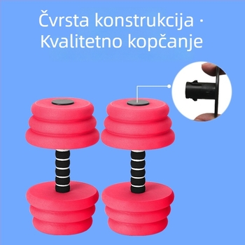 EVA plivajući uteg - za plivanje i vodene aktivnosti, 80 mm, Jinghui guma i plastika