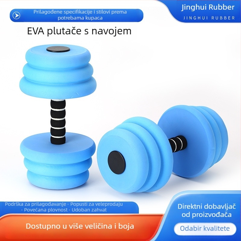 EVA plivajući uteg - za plivanje i vodene aktivnosti, 80 mm, Jinghui guma i plastika