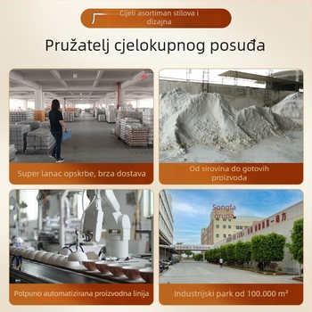 Porcelanska šalica s cvjetnim uzorkom, seoski stil, mikrovalna pećnica sigurna, otporna na visoke temperature.