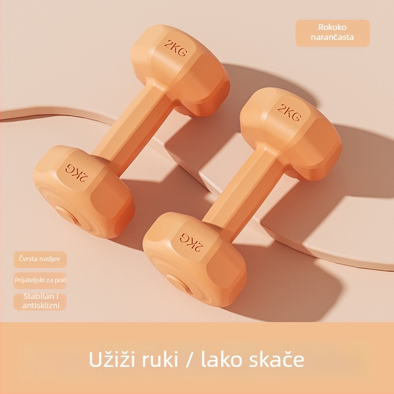 PVC dumbbell za kućno vježbanje – toniziranje ruku, 1 komad, Kod proizvoda 062
