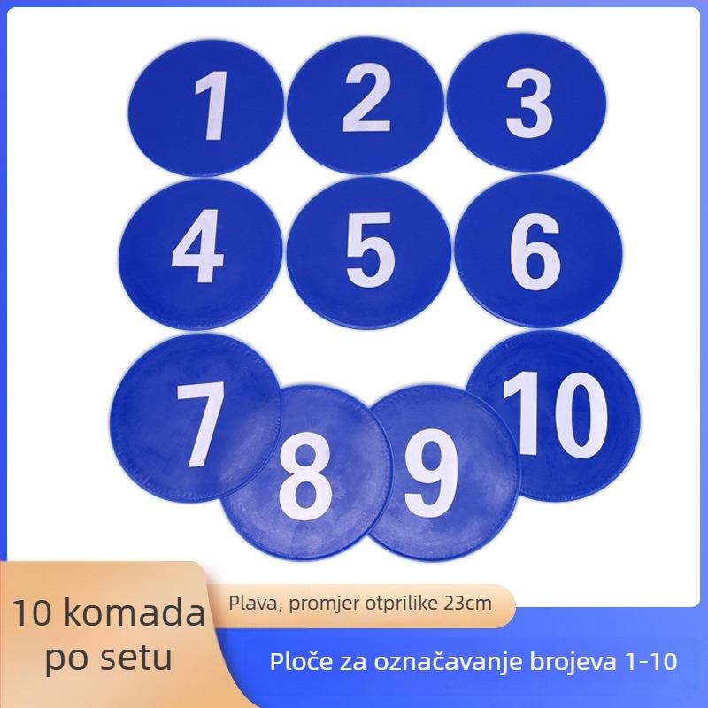 PVC marker za trening košarke – prilagodljiva obrada