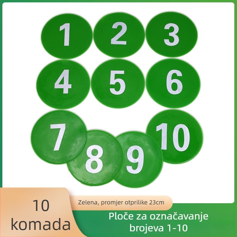 PVC marker za trening košarke – prilagodljiva obrada