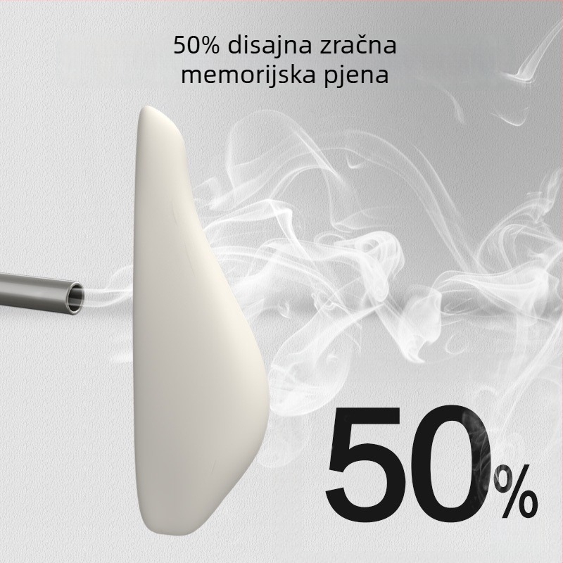 Auto lumbalna potpora s jastučićem za naslanjanje glave, memorijska pjena, nordijski stil, za sve sezone, univerzalna kompatibilnost s vozilima