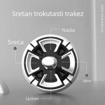 Kolut za trbušnjake s automatskim vraćanjem i odvojivom ručkom, 0.89 kg