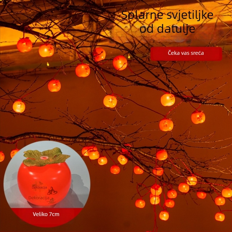 Solarni lanterna Persimmon IP65, 3.6W, daljinsko ili tipkom upravljanje, DC solarno napajanje, CE certifikat