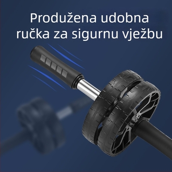 BROMAN trbušni kotač, odvojivi i sklopivi, model CH-100, težina 0,6 kg.
