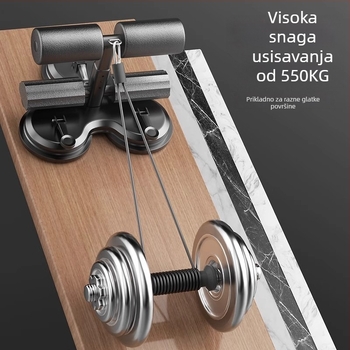 Pomoć za trbušnjake s tri usisne čašice, čvrst dizajn, 1,5 kg, model 20241229