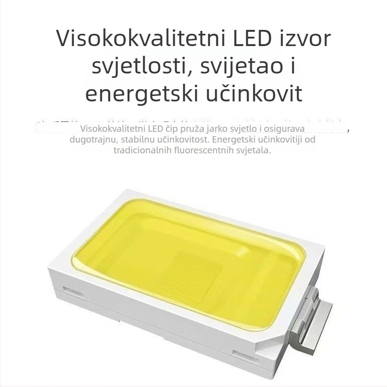 LED downlight ugrađeno stropno svjetlo za kućnu upotrebu, skrivena instalacija, 220V, aluminijsko kućište