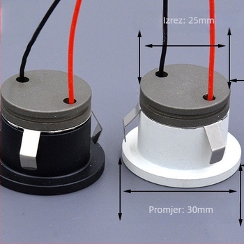 LED reflektor, ugrađeni mini zvjezdano nebo dišuća atmosfera za izložbeno osvjetljenje, aluminijsko kućište, prekidač, napon ≤36V