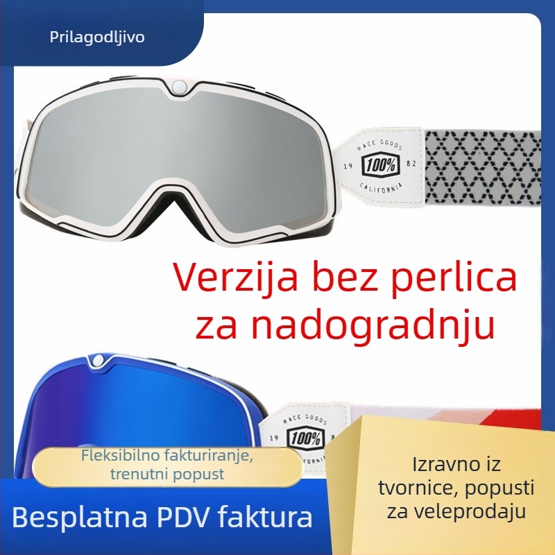 Harley stil motociklističke naočale, retro cijeli okvir, unisex, TUP materijal, za vožnju