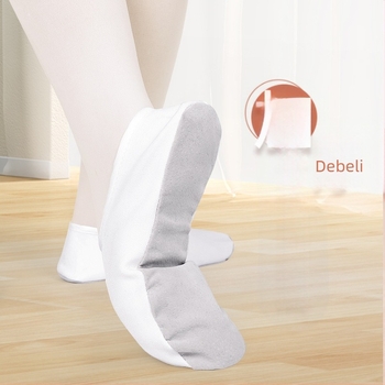 Gimnastične plesne cipele, kožna potplata, jednostruka debljina, unisex, za odrasle, za plesne sportove