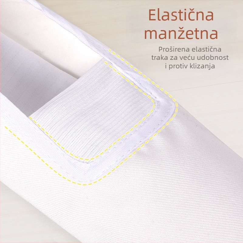 Gimnastične plesne cipele, kožna potplata, jednostruka debljina, unisex, za odrasle, za plesne sportove