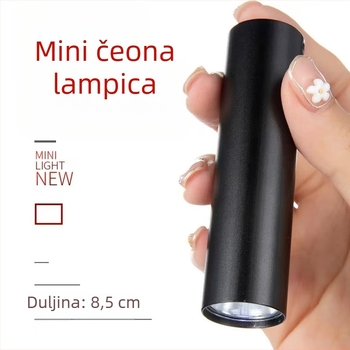Mini punjiva ručna svjetiljka za kućnu i vanjsku upotrebu, 5W, 3,7V, 600 lm, IPX4, vrijeme punjenja 1–2 sata