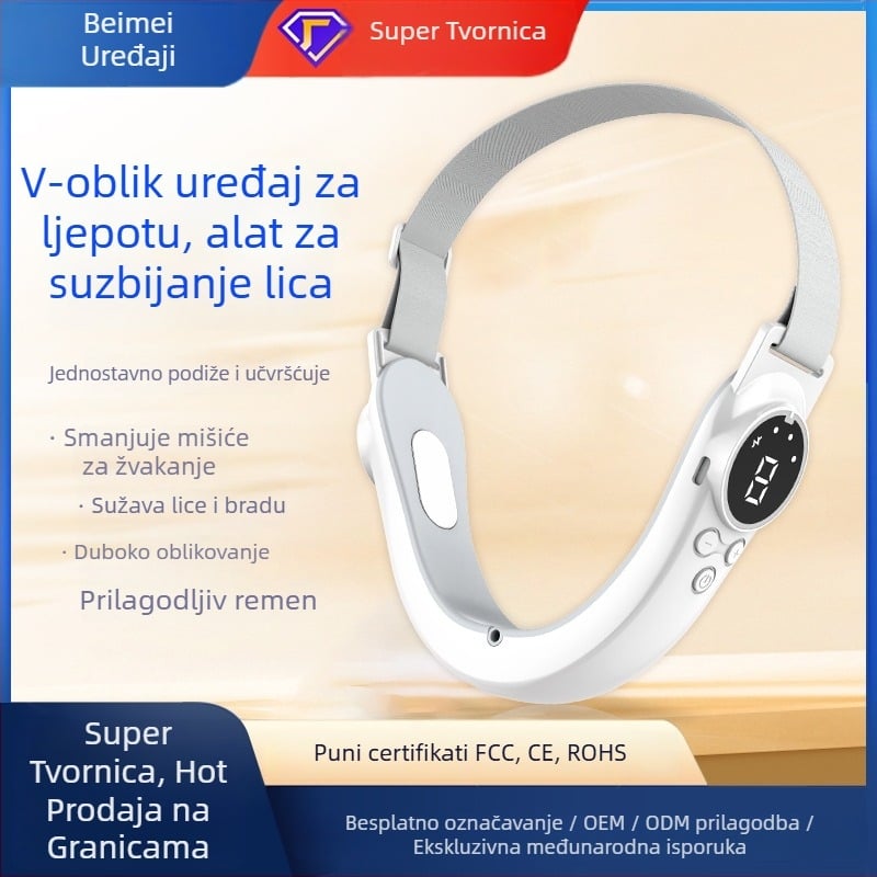 Beichengmei BM-43 Prijenosno sredstvo za zatezanje lica, masažer za lice i vrat, ugrađena baterija <300mAh