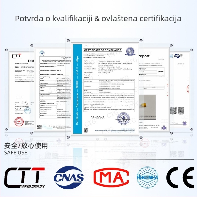 Držač za nokte s drškom za olovku i keramičkom paletom za gel lak i akvarel – Model zqgj0417-01, Marka Chaoji Cosmetics, 1 kom