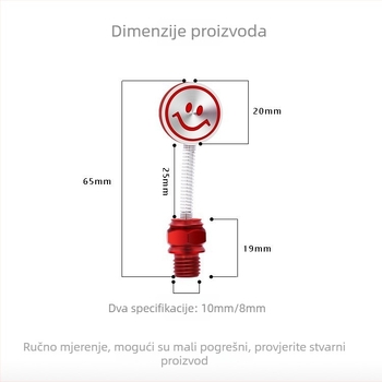 Mojiosaurus Šaraf s pokretnom glavom za univerzalni čep rupe retrovizora