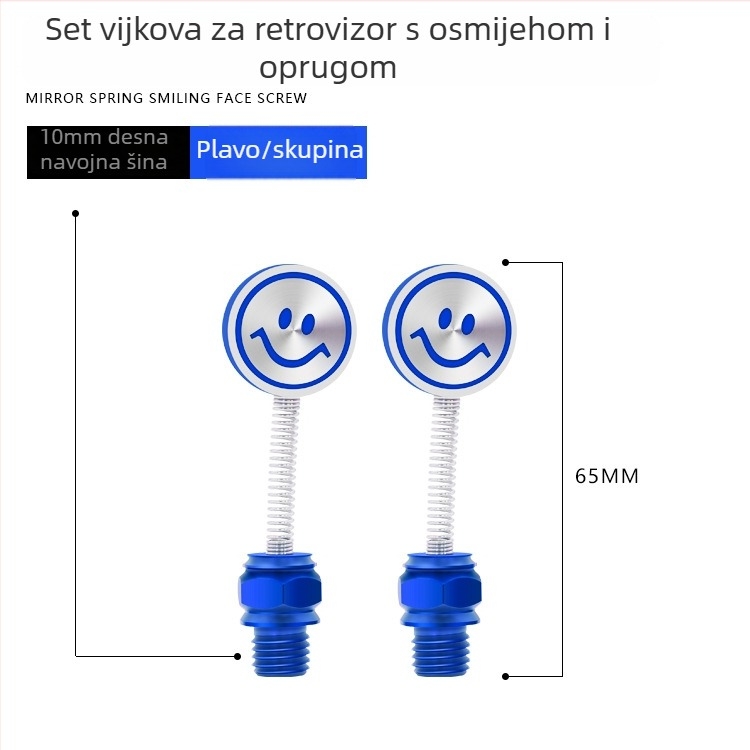 Mojiosaurus Šaraf s pokretnom glavom za univerzalni čep rupe retrovizora