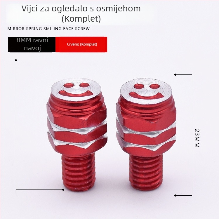 Mojiosaurus Šaraf s pokretnom glavom za univerzalni čep rupe retrovizora