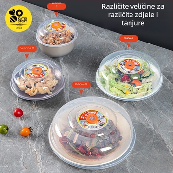 Story of Home Poklop za mikrovalnu – zapečaćen, otporan na prskanje ulja, poklopac za zdjele i kuhanje na paru; materijal: Drugo; stil: Moderan jednostavan