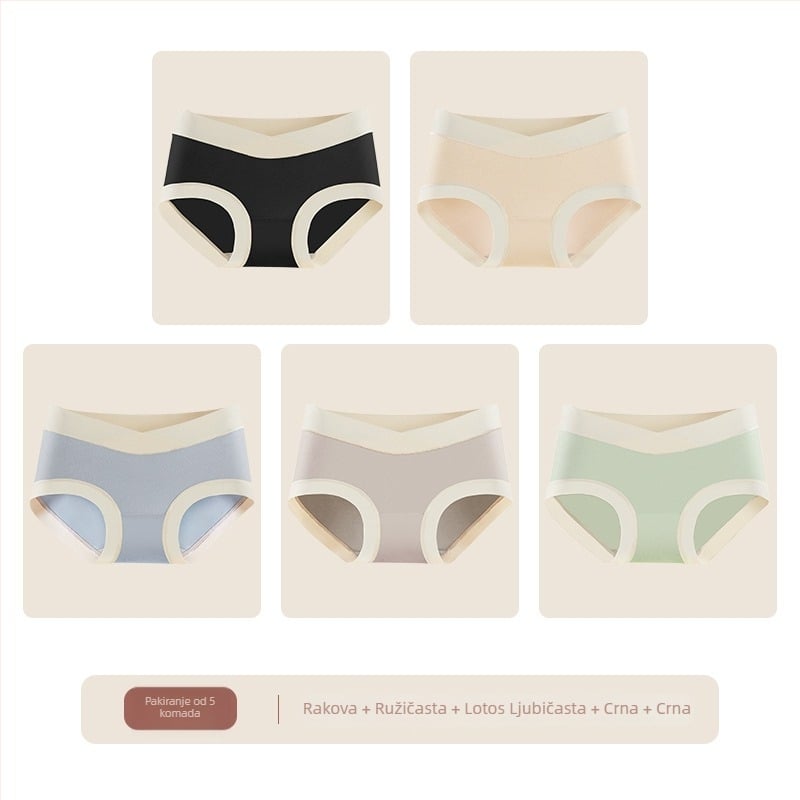 Trudničke gaćice od modala, niski struk, pamukova podstava u preklopu, prozračne i antibakterijske, podrška trbuhu