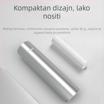 Prijenosna LED svjetiljka, kućište od aluminijske legure, punjiva, ultra-tanka, zaštita od prepunjenja