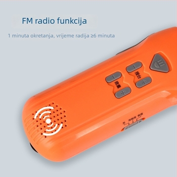 Ručna LED baterijska svjetiljka sa snažnim rasvjetom za kampiranje i nužne situacije – prijenosna, višefunkcionalna