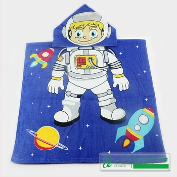 Dječji kapuljačasti ručnik za kupanje od 100% pamuka (260 g/m², reaktivni tisak, dizajn Tinker Bell)