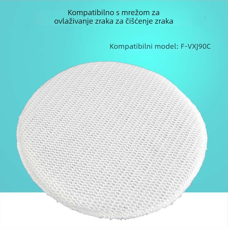 Zračni filtr za pročišćivač zraka, kompatibilan s Panasonic F-VXJ90C — element filtra, materijal filtra otporan na visoke temperature