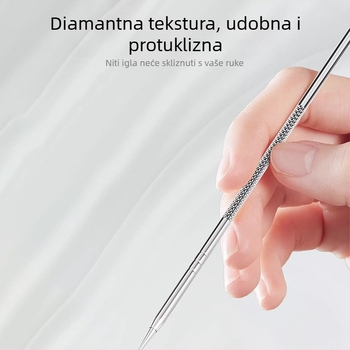 Set od 4 igle za akne od nehrđajućeg čelika za uklanjanje crnih mrlja