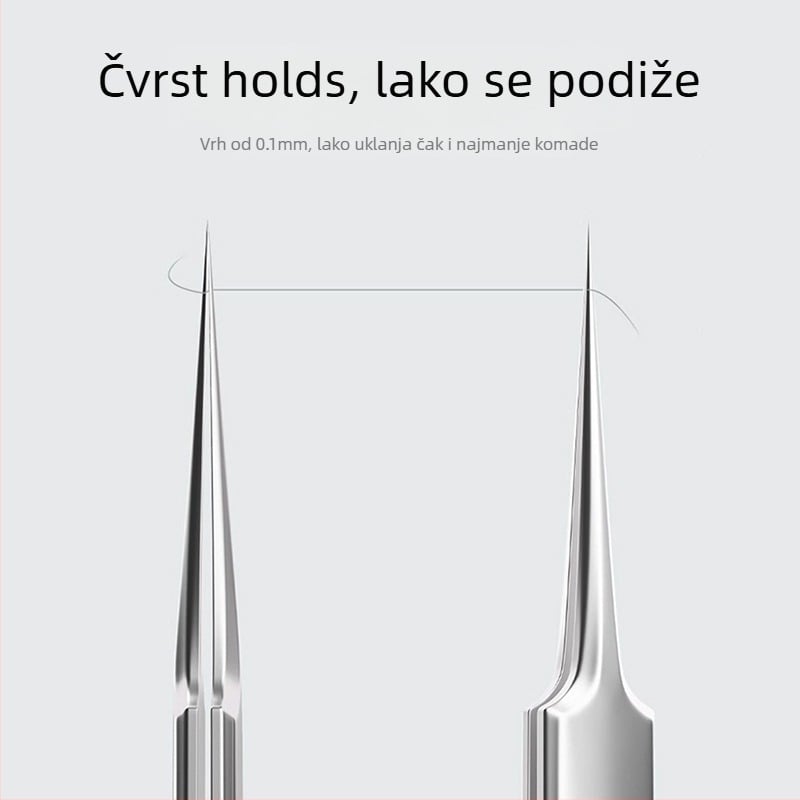 Set od 4 igle za akne od nehrđajućeg čelika za uklanjanje crnih mrlja