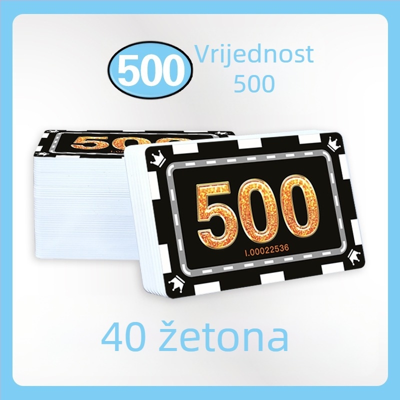 PVC poker kartice i žetoni – vodootporni, otporni na habanje, za Texas Hold’em i dvorane za igre