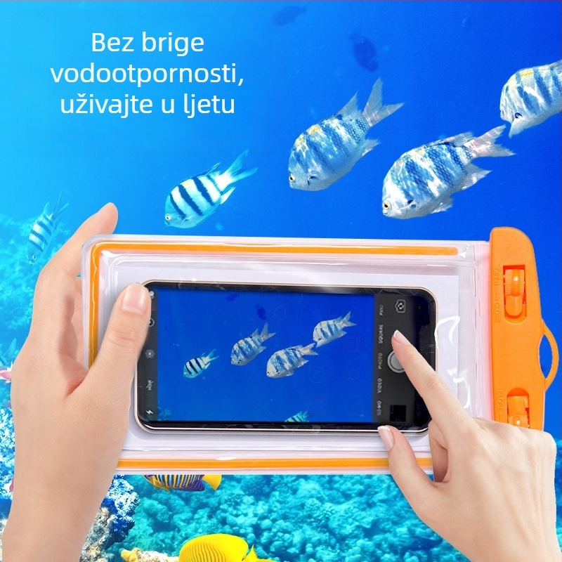 Hengyi vodootporna futrola za telefon – prozirna PVC futrola s dodirnim zaslonom za vanjsku upotrebu