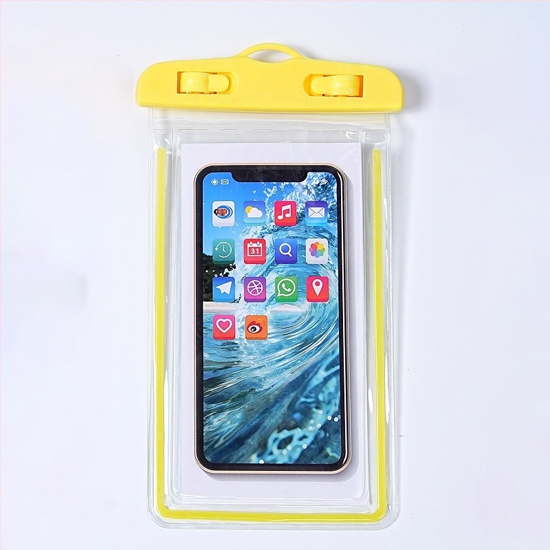 Hengyi vodootporna futrola za telefon – prozirna PVC futrola s dodirnim zaslonom za vanjsku upotrebu