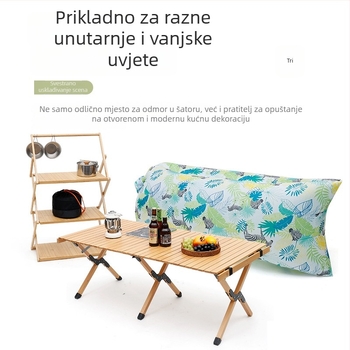 Naduvani jednosedni kauč-ležaj za vanjsku upotrebu, lagan 0,9 kg, nosivost 200 kg, površina od poliestera