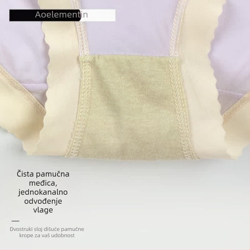 Trudničko donje rublje, niski struk, viskozna tkanina, 100% pamukova podstava u području prepona, dišeće, za sve sezone (sadržaj viskoze 90–95%)