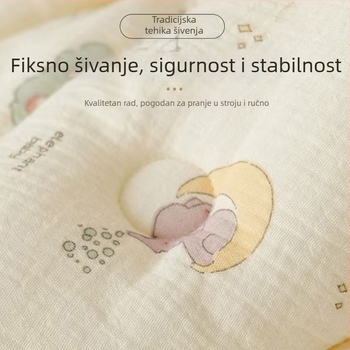 Dječje ćebe od čistog pamuka za novorođenčad — punjenje kemijska vlakna, uzorak crtić, sigurnosna klasa A, pogodno za sve sezone