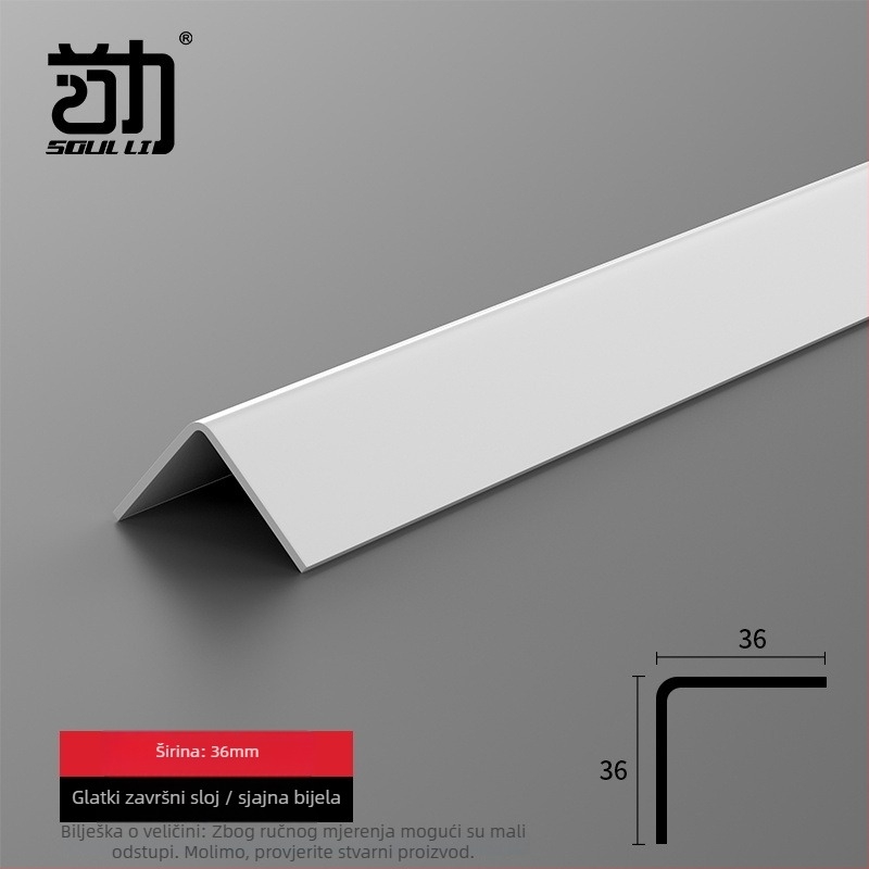 PVC zaštitnici za kutove, samoljepljive zaštitne trake, protiv sudara, Strength HJT003, porijeklo Yiwu, 1 paket