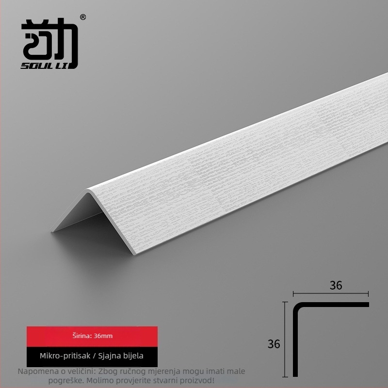 PVC zaštitnici za kutove, samoljepljive zaštitne trake, protiv sudara, Strength HJT003, porijeklo Yiwu, 1 paket