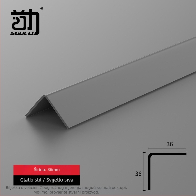 PVC zaštitnici za kutove, samoljepljive zaštitne trake, protiv sudara, Strength HJT003, porijeklo Yiwu, 1 paket