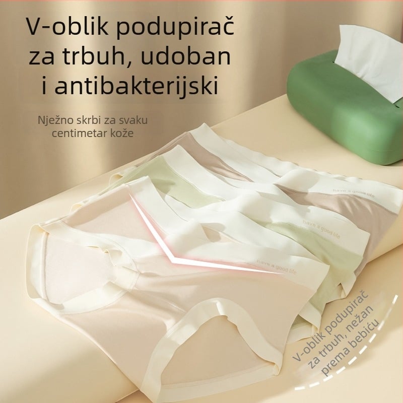 Donje rublje za trudnice, antibakterijsko, prozračno, niske struka, tkanina od regenerirane celuloze vlakana