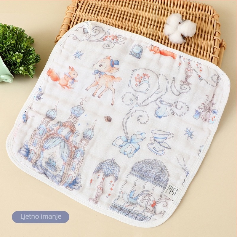 Dječja 6-slojna gazna marama za pljuvake, 40-count, 60 g