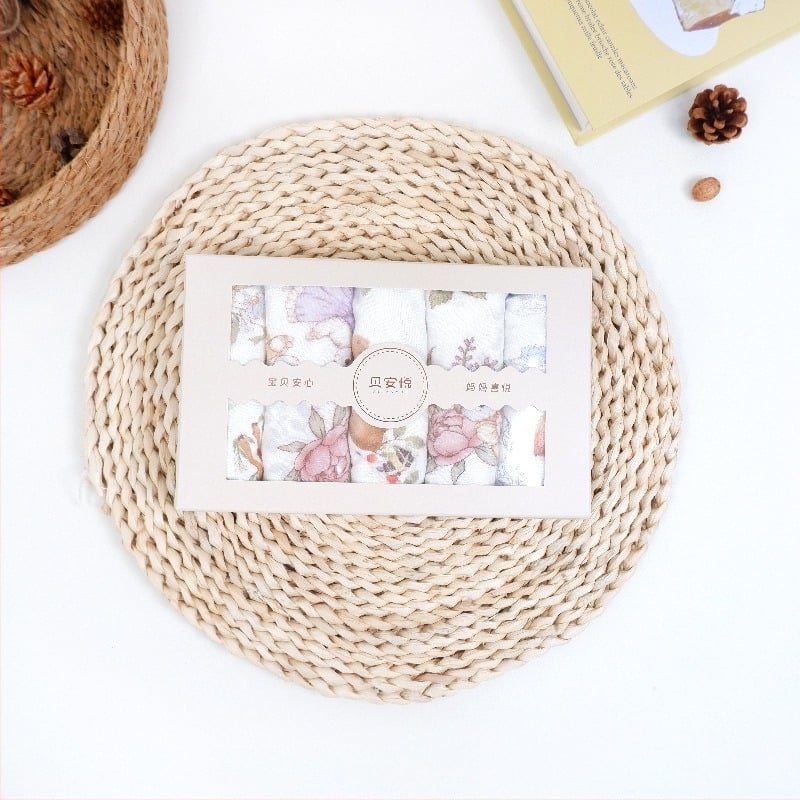 Dječja 6-slojna gazna marama za pljuvake, 40-count, 60 g