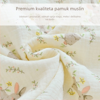 Kapucnasti dječji ručnik za kupanje – 100% pamuk, 200–300 g, za novorođenčad do 3 godine, sve sezone