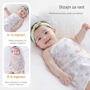 Dječja deka – 100% pamuk, antibakterijska, sve sezone, motiv crtanih likova, punjenje od pamuka