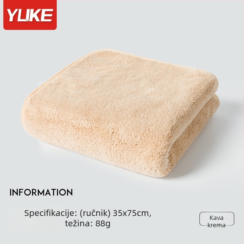 Bebin ručnik za kupanje Yuke, 80% poliestersko vlakno + 20% najlon, 400–500 g, obična tkanina