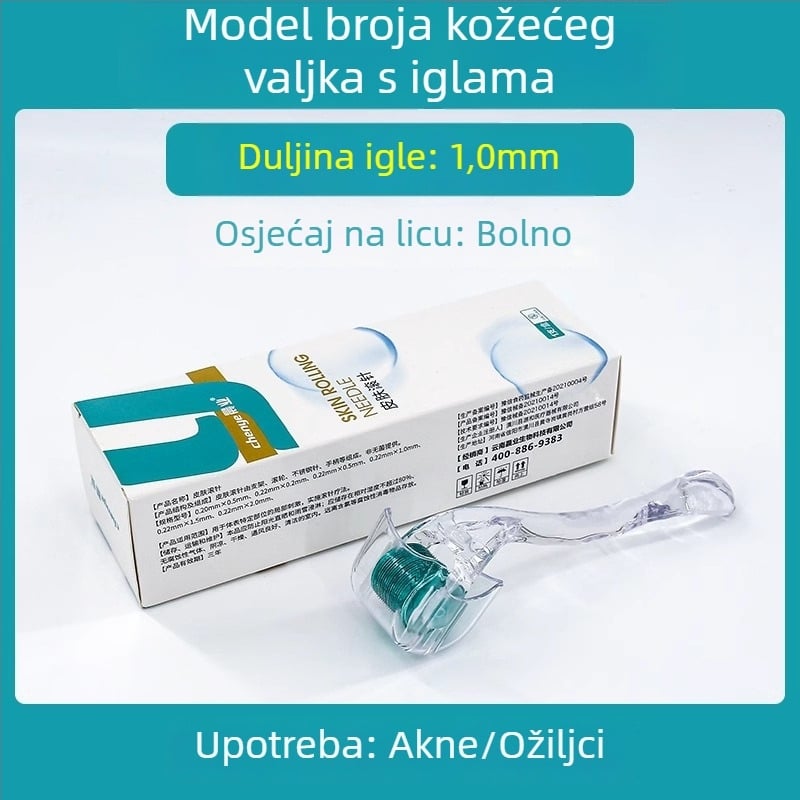 Dermaroler s 540 iglica, jednokratna upotreba, medicinska kvaliteta, Morning Industry