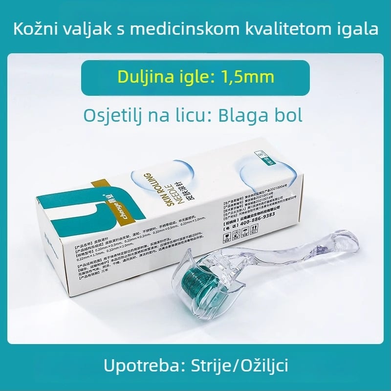 Dermaroler s 540 iglica, jednokratna upotreba, medicinska kvaliteta, Morning Industry