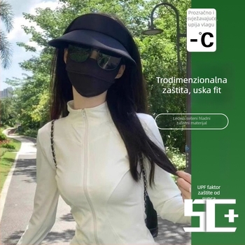 Ženska vanjska jakna za UV50+ zaštitu od sunca - Slim Fit, dugačak kroj, brzo sušenje, prozračno