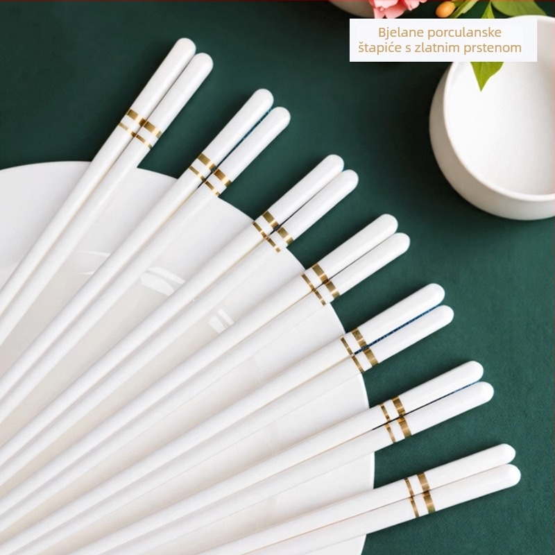 Keramičke štapiće za jelo, marka Tao Xing Tian Xia, moderan minimalistički stil, cvjetni uzorak, premium kvaliteta