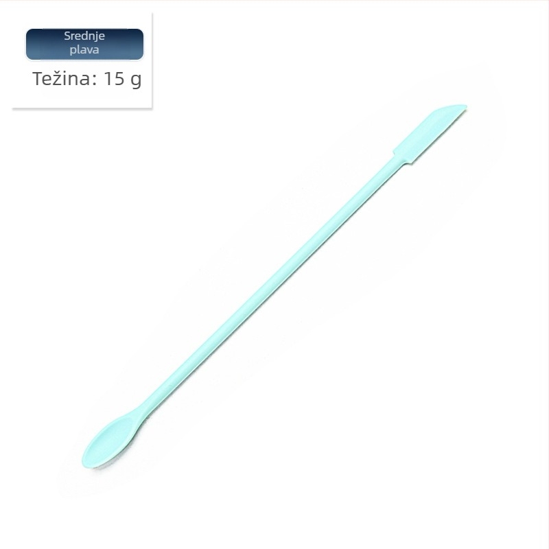 Mini silikon set spatula za pečenje s oštrim vrhovima, uključuje spatulu za bočicu i žličicu za džem, 3 komada — silikon, Kenna, 2018